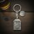 Personalised English Made Pewter The Kings Arms Pub Sign Keyring in Gift Pouch