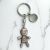 Personalised English Made Pewter Voodoo Doll Keyring 