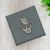English Made Pewter Skull Baron Samedi  Lapel Pin Badge Presented in a Box