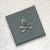 English Handmade Pewter St Brigid Cross Lapel Pin Badge In Box