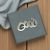 Good & Evil Dog English Made Pewter Lapel Pin Badge in Box