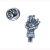 Scottish Piper English Made Pewter Lapel Pin Badge