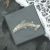Salmon English Made Pewter Lapel Pin Badge in Box