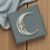 Moon English Made Pewter Lapel Pin Badge in Box