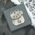 Beckoning Cat English Made Pewter Lapel Pin Badge in Box