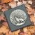 Howling Wolf and Moon English Made Pewter Lapel Pin Badge in Box