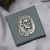 Charles II English Made Pewter Lapel Pin Badge in Box