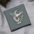 Griffin English Made Pewter Lapel Pin Badge in Box