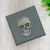 Sugar Skull English Made Pewter Lapel Pin Badge In Box