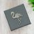 Flamingo English Made Pewter Lapel Pin Badge In Box
