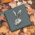 Hares Head English Made Pewter Lapel Pin Badge in a Box