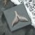 English Handmade Pewter Whale Tail Lapel Pin Badge In Box