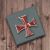 English Handmade Pewter Celtic Cross Pattee Lapel Pin Badge in Gift Box
