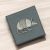 English Handmade Pewter Armadillo Lapel Pin Badge in a Box