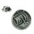 Viking Longboat English Made Pewter Lapel Pin Badge