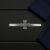 English Made Pewter Nevern Cross Tie Bar Slide