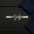 English Made Pewter Scottie Dog Tie Bar Slide