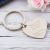 Personalised Heart Shaped Keyring 