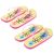 Pregnant Boy or Girl Design Ladies Flip Flops