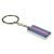 Transgender Flag Design Silver Finish Keyring (engravable)