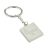 Engraved Spitfire Design Square Keyring