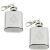 Masonic Engraved 1oz Keyring Hipflask