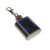 1oz Hip Flask Keyring, Scottish Black Watch Tartan & Stag Design