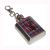 1oz Hip Flask Keyring, Scottish Royal Stewart Tartan & Stag Design