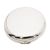 Silver Finish Round Handbag Mirror (Engravable)
