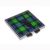 Ladies Square Mirror, Scottish Mac Kenzie Tartan & Stag Design