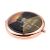 All Roads Lead me Back to You Design Rose Gold Handbag Mirror