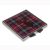 Ladies Square Mirror, Scottish Royal Stewart Tartan & Stag Design
