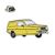 Trotters Yellow Car styled like Reliant Robin Metal Enamel Lapel Pin Badge