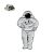 Space Astronaut Spaceman Metal & Enamel Lapel Pin Badge