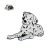 Dalmatian Puppy Dog Pet Metal and Enamel Lapel Pin Badge