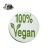 100% Vegan Metal and Enamel Lapel Pin Badge