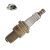 Motor Car Sparkplug Metal and Enamel Lapel Pin Badge