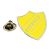 Yellow Prefect Shield Badge