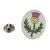 Scottish Thistle Lapel Pin Badge