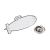 Airship Blimp Metal Enamel Lapel Pin Badge