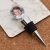 Personalised with Photo Wine Bottle Stopper with Choice of Engraved Back
