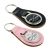 Personalised Mr & Mrs Est Date Bonded Leather Keyring Set