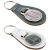Personalised Est Date Pattern Design His & Hers Keyring Set