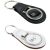 Mr & Mrs Heart Design Bonded Leather Keyring Set
