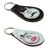 Personalised Mr & Mrs Moustache & Lips Keyring Set