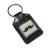 Bonded Leather Moustache Design Keyring