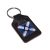 Leather Keyring Scottish Saltire Flag Masonic no G design