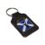 Leather Keyring Scottish Saltire Flag Stag design