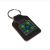 Leather Keyring Scottish Mac Kenzie Tartan Masonic G design
