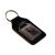 Royal Stewart Tartan with Grey Lined Background Design Keyring